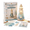05# F, variant on Beginner-Friendly DIY Lighted Sea Glass-Style Lighthouse Kit Collection – LED Lighthouse Craft with Shells Pearls, Handmade Ocean Beach Decor Gift for Craft Lovers