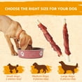 thumbnail image 6 of (5 pack) Jungle Calling Dog Treats Duck Wrapped Rawhide Sticks Grain-Free Natural Chewy Treats Puppy Snacks, 6 of 10