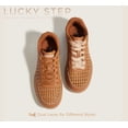 thumbnail image 4 of LUCKY STEP Fashion Retro Braided Raffia Style Sneakers Breathable Casual Shoes,Brown,Womens, 4 of 11
