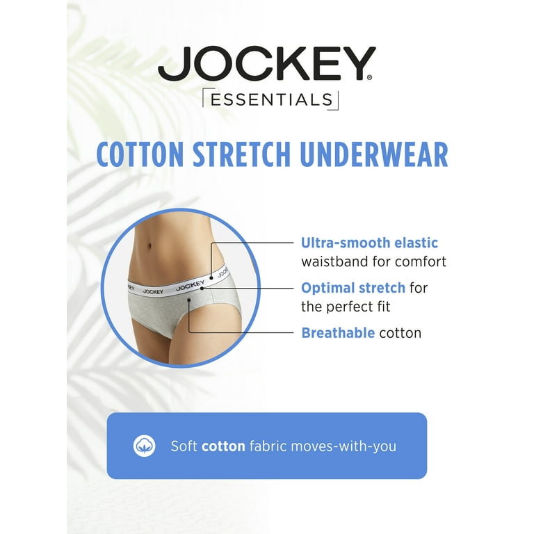 Jockey® Cotton Stretch Hipster Women's Underwear - Light Blue, 7 - Smith's  Food and Drug
