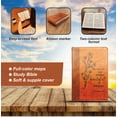 thumbnail image 5 of Custom Engraved KJV Bible | Everyday Study Bible | Christian Gifts Baptism Gifts KJV Bible Women Men, 5 of 8