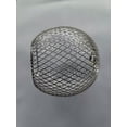 thumbnail image 3 of 2 pieces, ceiling light shade, metal shade, silver, 3 of 5
