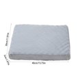 thumbnail image 3 of Removable Washable Pet Cushion for Dogs & Cats – Soft Four Seasons Sofa Mat with High-Density Sponge, Anti-Slip Bottom, for Medium to Large Pets, 15.75x11.81in, Black/Gray/Pink/Khaki, 3 of 4