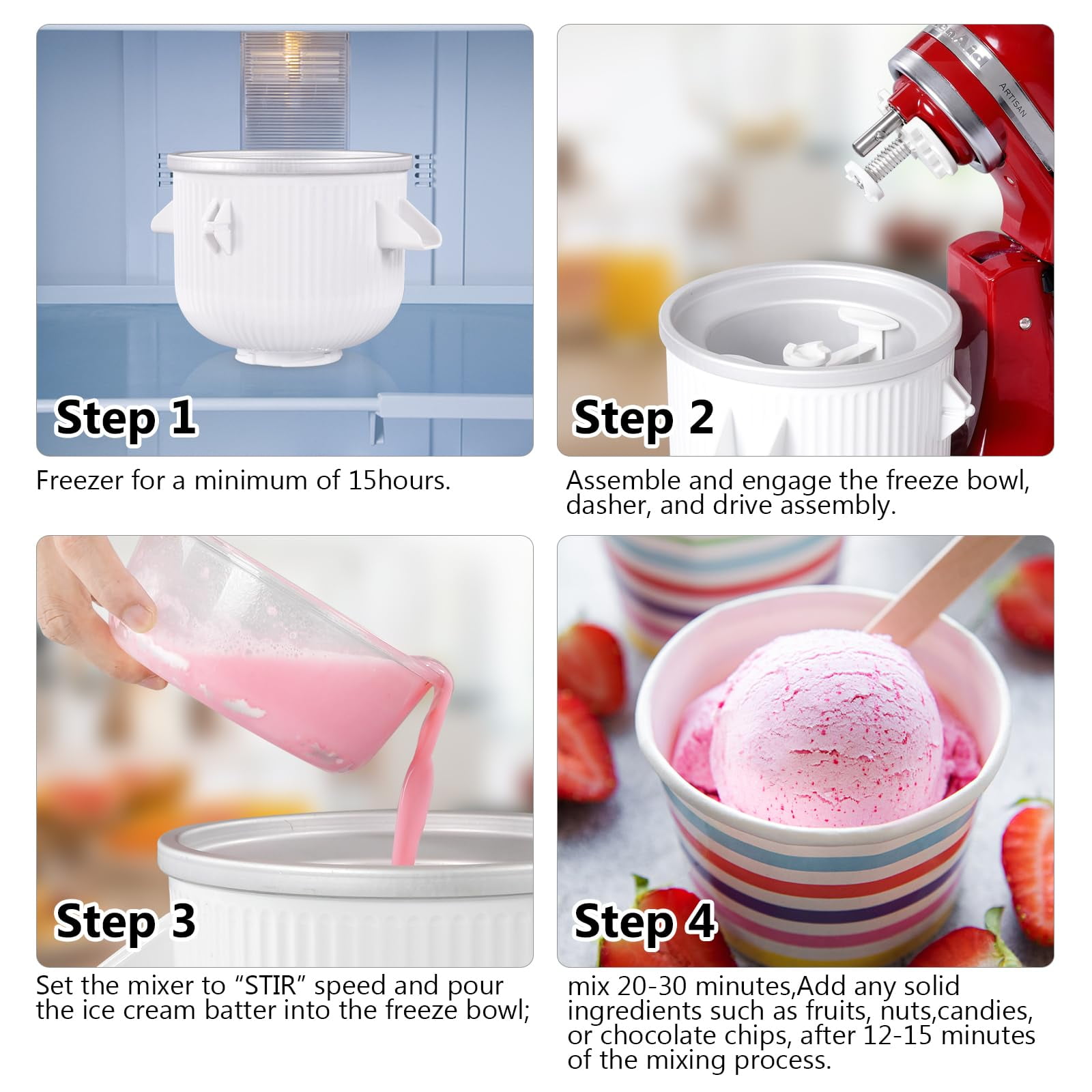 Kitchenaid gelato mix sale