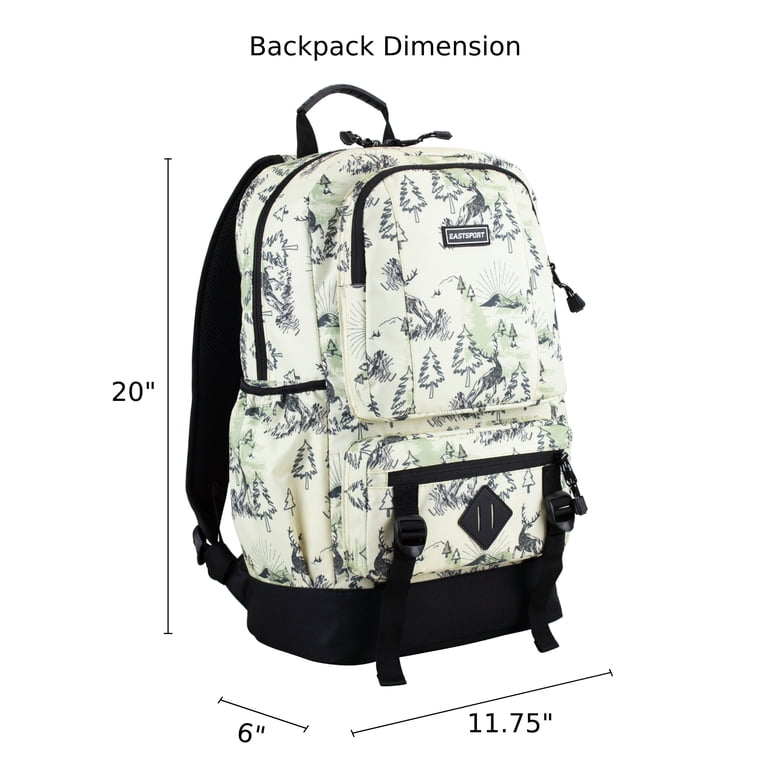 Lexington Laptop Backpack, Deer Print photo 5