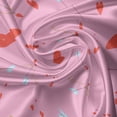 thumbnail image 5 of Ambesonne Valentine's Day Window Valance, Hearts and Cupid, 54" X 18", Pink Burnt Sienna, 5 of 5