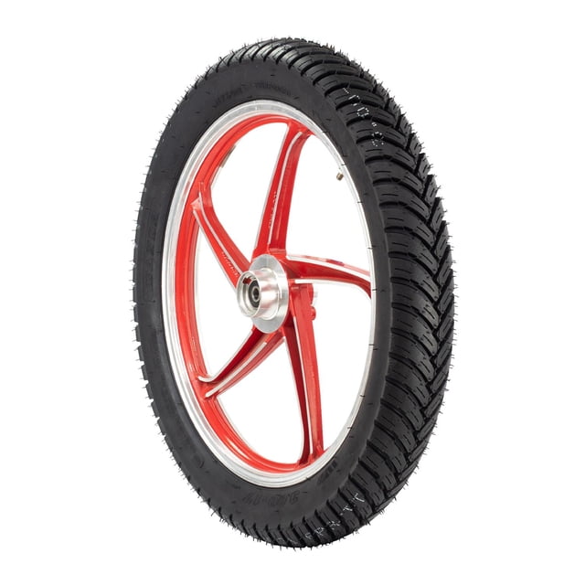 Llanta 3.00-17 para Moto Wanda 50P 6PR Tube Type Negro