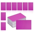 thumbnail image 1 of 200 Piezas de Tarjetas de Presentación de Metal en , 1/64 PULGADAS de Grosor, 3,4 X 2 Pulgadas, Materiales de Grabado de Aluminio, Tarjetas Únicas de Color Púrpura, 1 of 7