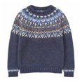 thumbnail image 3 of Crew Neck Sweater for Women Oversized Fall Fashion Outfits Nordic Sweaters Cable&nbsp;knit Old&nbsp;money&nbsp;sweater Pullover Loose Fit Long Sleeve Tops Christmas Sweatshirts No Hood Soft Basic, 3 of 3