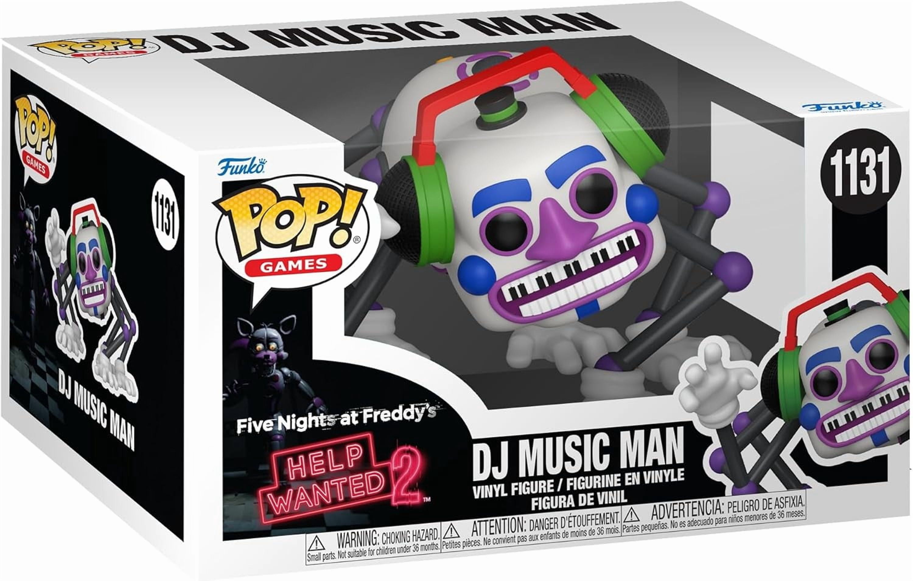 Funko Pop Games 1131 Five Nights at Freddy's 2 DJ Music Man Vinyl Figure