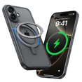 thumbnail image 1 of Funda MAGIC JOHN para iPhone 16 con soporte magnético giratorio de 360°, 1 of 9