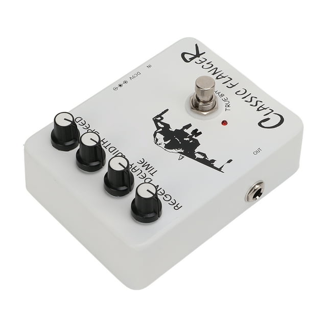 Guitar Effect Pedal, Metal Transparent Tone 20mA True Bypass Effects Low Loss For Guitarist For Electric Guitars