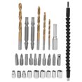thumbnail image 3 of Screwdriver Bit, 27Pcs Screwdriver Drill Bit Holder Connecting  For Home Improvement, 3 of 8