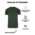 thumbnail image 3 of Men's Short Sleeve Moisture Wicking Wrinkle Free Performance Tee, 3 of 5