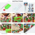 thumbnail image 7 of DIY 5D Diamond Painting Landscape by Number Kits, Cross Stitch for Adults Full Drill Crystal Rhinestone Embroidery Pictures Arts Craft for Home Wall Decor Gift, 7 of 7