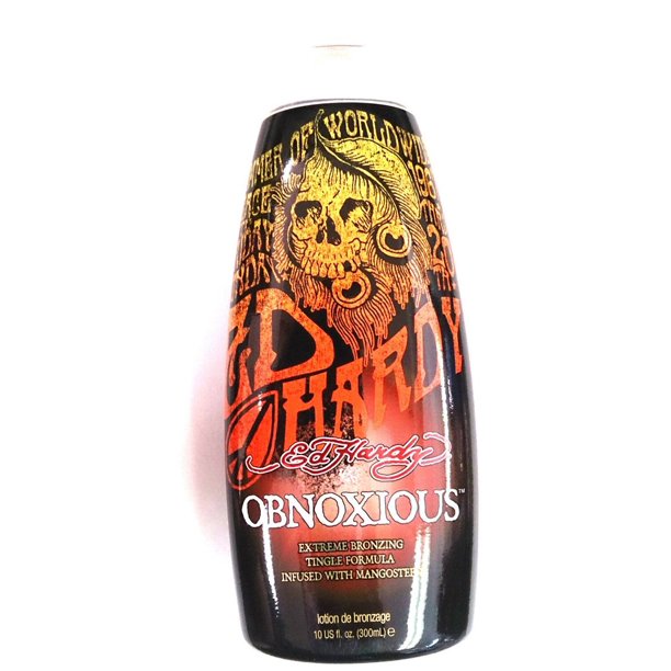 Ed Hardy Obnoxious Indoor Tanning Bed Lotion w/ Tingle & Bronzer