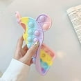 thumbnail image 3 of Fidget Toy Phone Case, Push Pop Bubble Fidget Sensory Toy Protecive Case for iPhone 12ProMAX, 3 of 4
