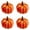 Z1#Orange*4, variant on Artificial Pumpkin Decoration, Glitter Autumn Pumpkin, Halloween Plastic Pumpkin, Fall Faux Pumpkin, Sparkly Tabletop Pumpkin, Harvest Farmhouse Ornament, Thanksgiving Holiday Decorating