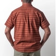 thumbnail image 4 of Duck Camp Daily Grind Fish Bone Shirt - Short Sleeve - Rust Brown, 4 of 4