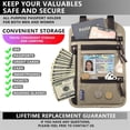 thumbnail image 2 of Travel Pouch Neck Wallet Family Passport Holder Organizer Case with, 2 of 8