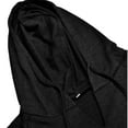 thumbnail image 2 of Sudadera de terciopelo con cremallera Gibobby patchwork para mujer Negro S, 2 of 5