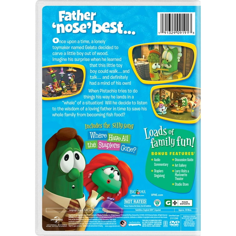 Universal Studios VeggieTales: Pistachio - Kids Animation Movie