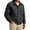 Black, variant on Men's Lapel Utility Outdoor Jacket with Multi Zipper Pockets Solid Casual Outerwear