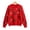 Red, variant on Christmas Girls Long Sleeve Sweaters Crew Neck Xmas Tree Embroidery Warm Warm Fall Winter Knit Sweater for Kids