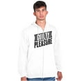 thumbnail image 6 of Guilty Pleasure Funny Sassy Workout Zip Up Hoodie Men's Women's Brisco Brands M, 6 of 6