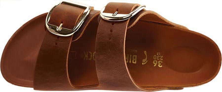 Women's Birkenstock Arizona Big Buckle Oiled Leather Slide