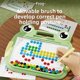 thumbnail image 3 of Magnetic Drawing Board Frog Magnet Beads Doodle Board Educational Magnetic Toy, 3 of 5