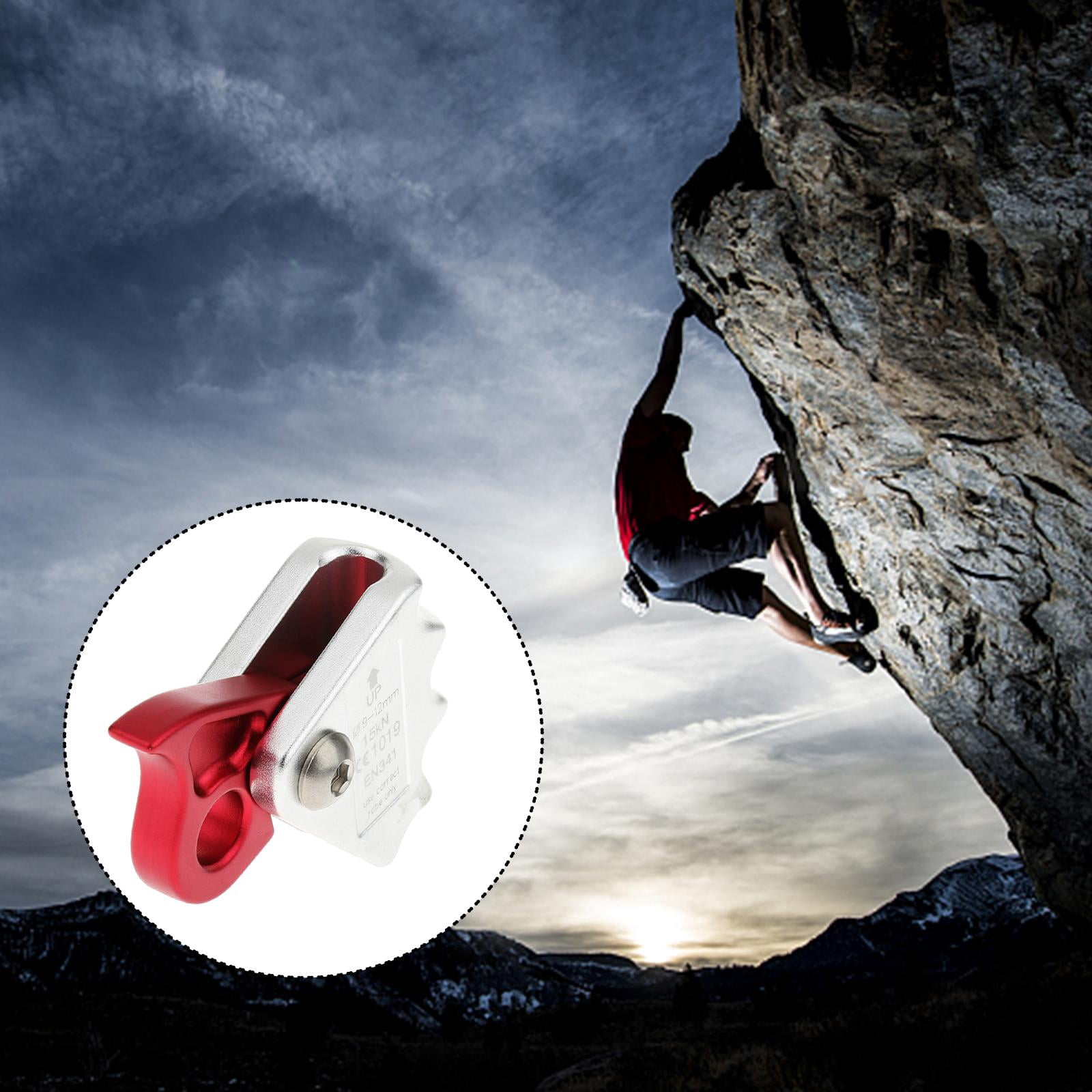 harayaa 3 15KN Rope Grab for 9mm-12mm Rope Access Fall Gear for Caving Rappelling Mountaineering Downhill