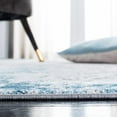 thumbnail image 4 of SAFAVIEH Meadow Derbhile Medallion Area Rug, Light Grey/Blue, 6'7" x 6'7" Round, 4 of 8