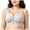 Light Gray, variant on vigerkar Zip Front Closure Bra Wireless Support Comfort Full Coverage Back Smoothing No Underwire Bralettes Seamless (Khaki, 5XL)