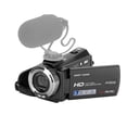 thumbnail image 1 of V12 1080p Full Hd Cámala DV Digital Para El Hogar Videocámara Portátil 3000 Millones de Píxeles Efectivos zoom Digital 16x Funció de Toma Nocturna DeteccioNe, 1 of 7