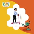 thumbnail image 2 of Scooter Plegable y Ajustable para Niños y Niñas – Modelo KN-7208 Rosa, 2 of 9