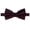 Bordeaux, variant on Men's Silk Blend Solid Color Pre-Tied Adjustable Banded Bow Tie - Rust