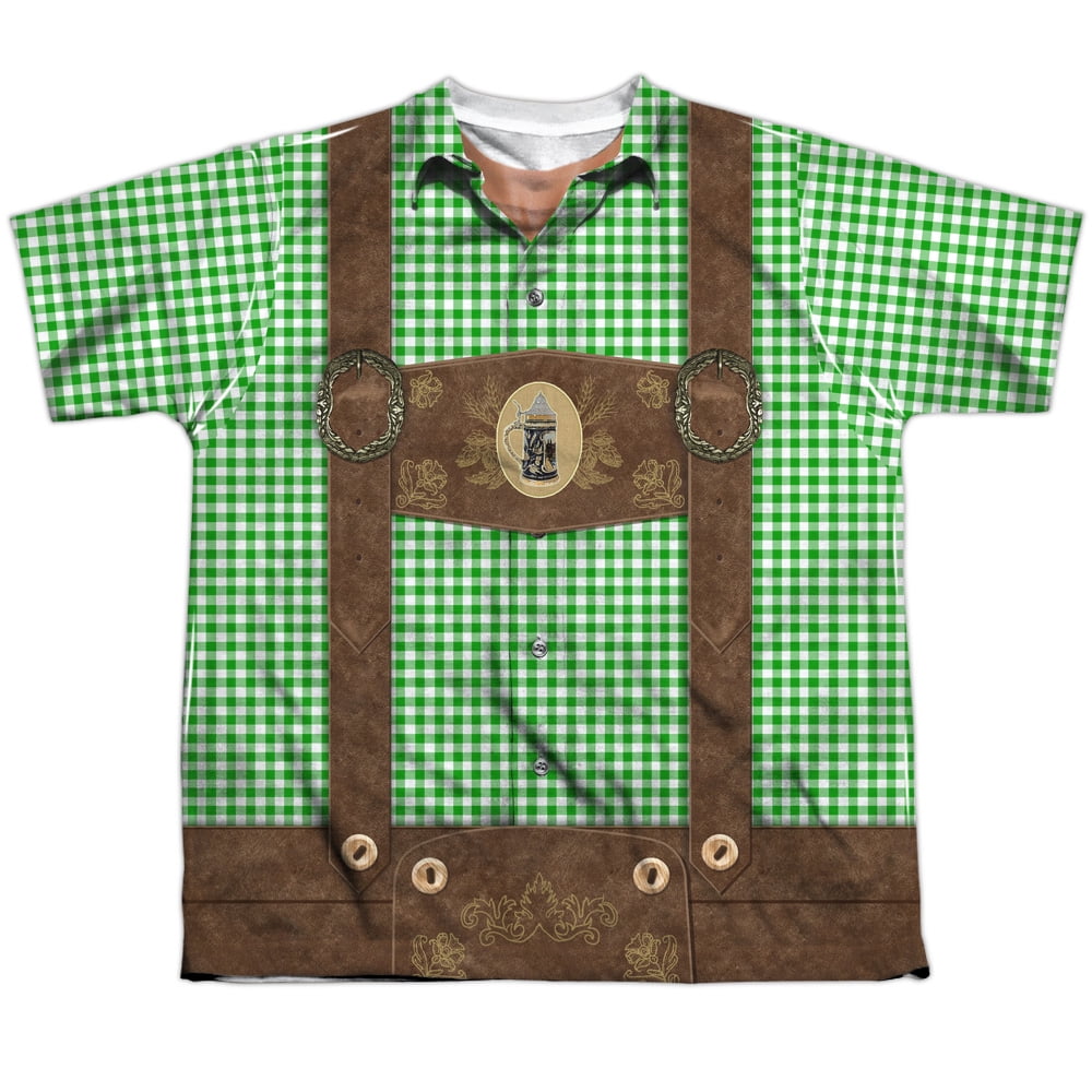 - Oktoberfest Lederhosen - Youth Short Sleeve Shirt - Medium - Walmart.com
