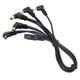 thumbnail image 1 of Guitar Pedal Power Supply Adapter 9V DC Tip Negative 5 Way Daisy Chain Cables for Guitar Effect Pedal.EU Plug, 1 of 5
