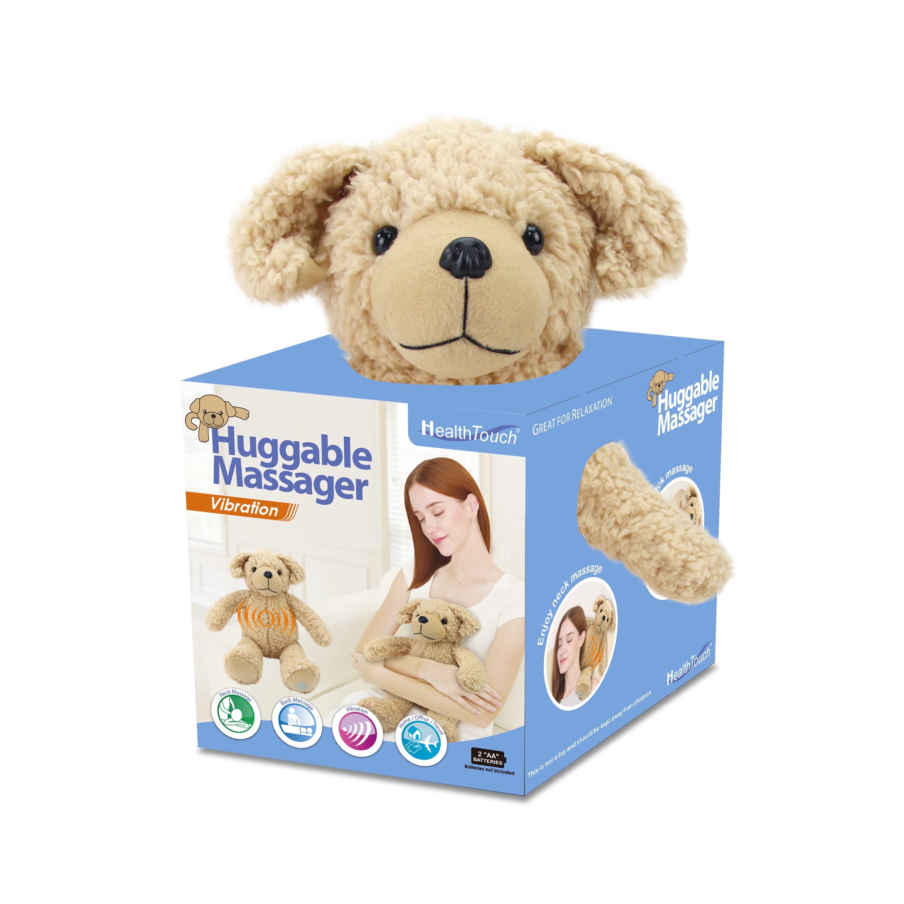 (2 pack) Health Touch Huggable Massager