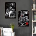 thumbnail image 4 of 2 Uds Placa Metal Vintage Paseo Troquel Pintura Hierro Rectangular Pared 30x40cm, 4 of 9