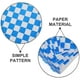 thumbnail image 2 of EeaseMX 100 envoltorios de papel a cuadros para pizza, aceite y alimentos fritos, resistentes a la grasa (azules), 2 of 8