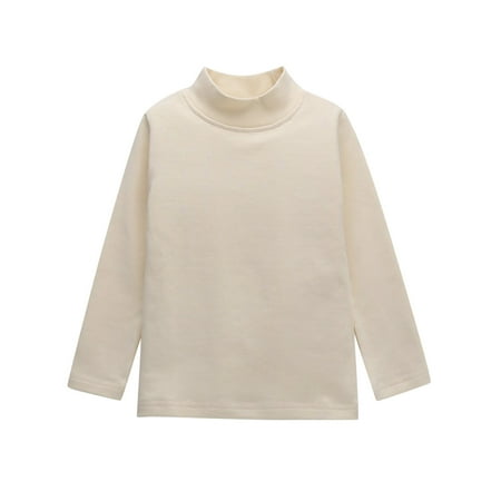 

Girls Shirts Kids Long Sleeve T Shirts Solid Color Underchildren s Clothing Long Sleeve Toddler Tops 8-9 Years