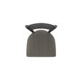 thumbnail image 3 of 410 Jackie 25" Swivel Counter Stool with Pewter Finish and Graph Chalice Seat, 3 of 4