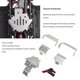 thumbnail image 3 of Placa protectora de chasis RC Armor 6 piezas Armadura de chasis de coche RC Fácil instalación Interruptor de reinicio ESC pulido para coche 1/10 RC para reemplazo ANGGREK Otros, 3 of 8