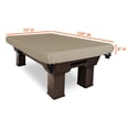 thumbnail image 5 of Covers & All Pool Table Cover, Made of 12 Oz Cover Max, Waterproof, Ideal for Moderate Weather (124" W x 72" D x 8" H, Beige), 5 of 6