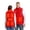 #283-Red, variant on Wowcloth Heated Vest for Men and Women, Sleeveless Design with 8-Zone Individual Temperature Control, 3 Heating Levels Cotton Winter Vest for Outdoor Activities and Daily Use