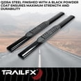 thumbnail image 2 of TrailFX A7001B TFX 5" Oval Straight Side Bars NERF BAR OVAL 5", 2 of 2