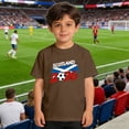 thumbnail image 2 of YunPes Unisex Short Sleeve T-shirt Football Print Tees Scotland 2026 Football Tops Summer Boys & Girls Casual Crewneck Clothes, 2 of 4