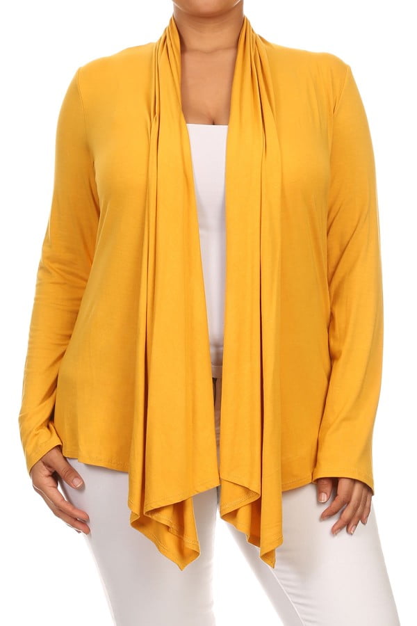 yellow cardigan walmart